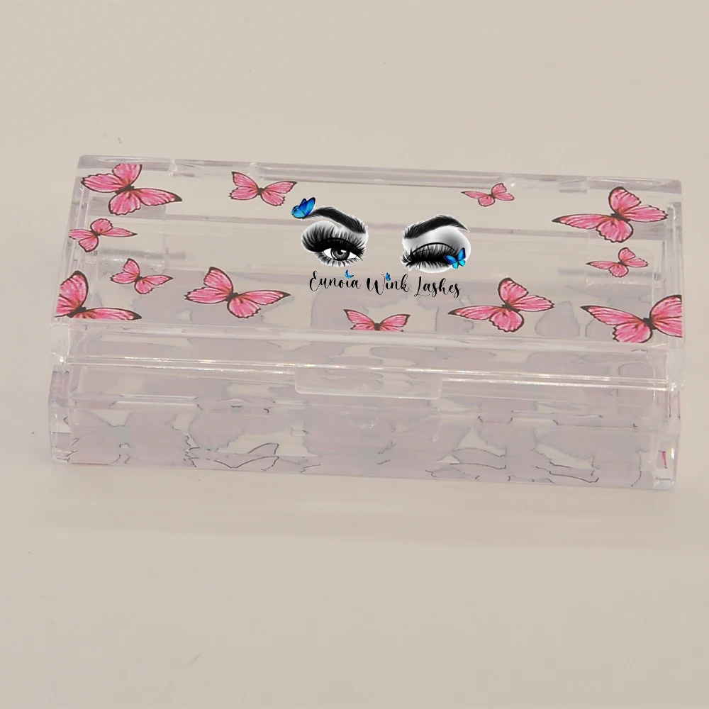 

Упаковочная коробка для ресниц, коробки для ресниц, прямоугольные пластиковые бабочки, норковые ресницы, наклейки для макияжа, поставщик че...