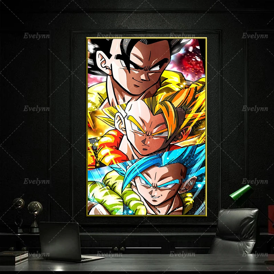 

Japan Anime Dragon Ball Canvas Posters And Prints Wall Art Picture Modern Living Room Cuadros Nordic Home Bedroom Decor Painting