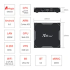 X96 MAX Plus Android 9,0 ТВ-приставка 4 Гб ОЗУ 64 Гб ПЗУ Amlogic S905X3 64-разрядный четырехъядерный процессор 2,4G5 ГГц двойной WiFi BT4.0 4K смарт-приставка