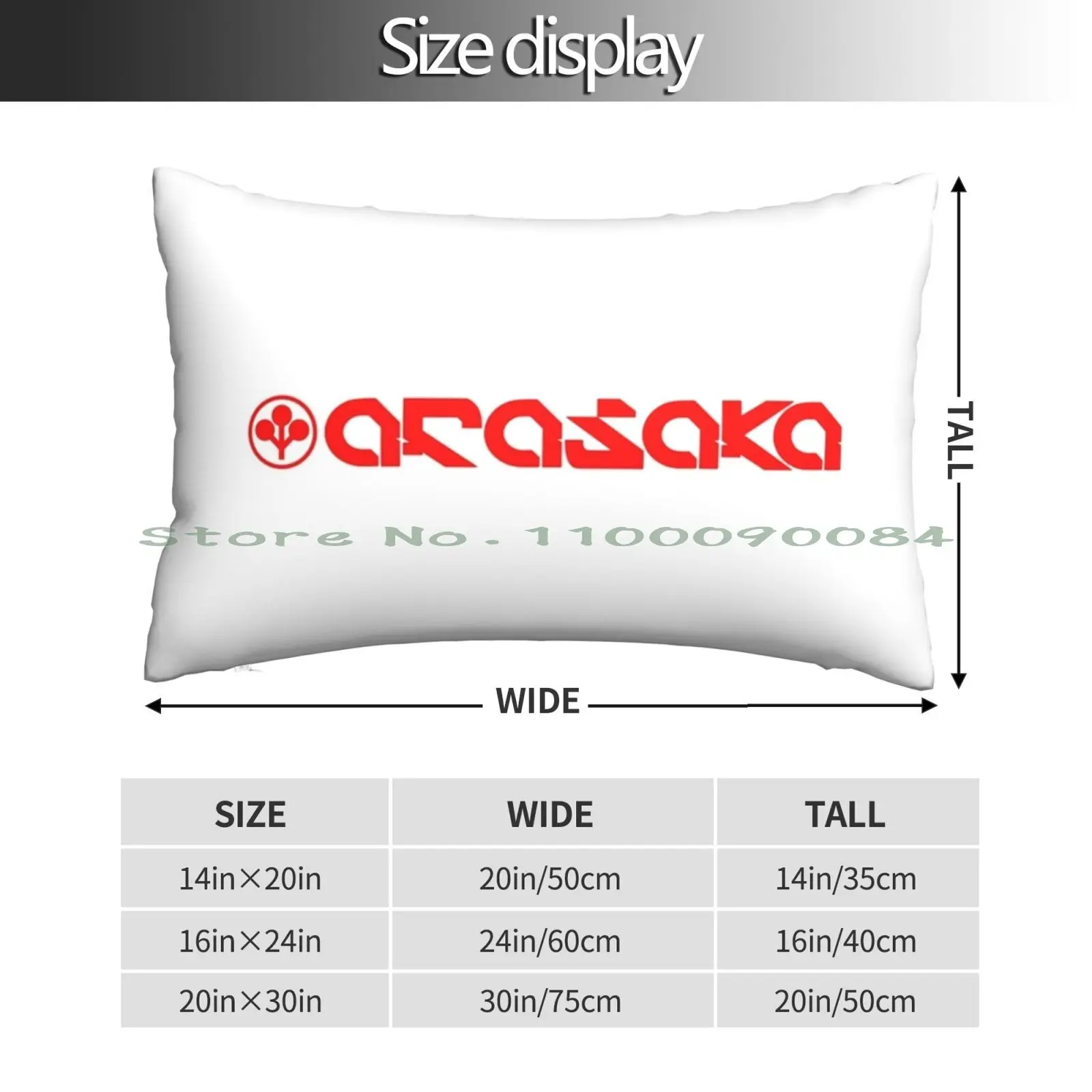 Чехол-наволочка с изображением бабочек и голубого бренди 20x30 50*75