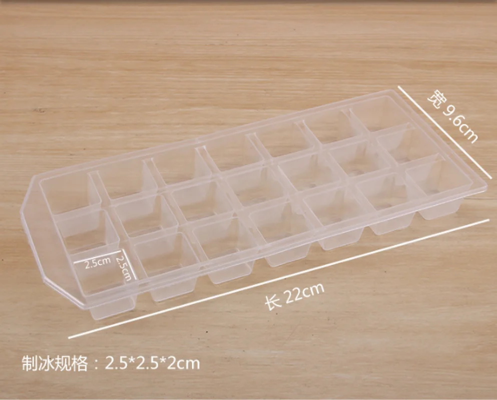 Высококачественная форма для льда утолщенная Пластиковая с 21 ячейкой