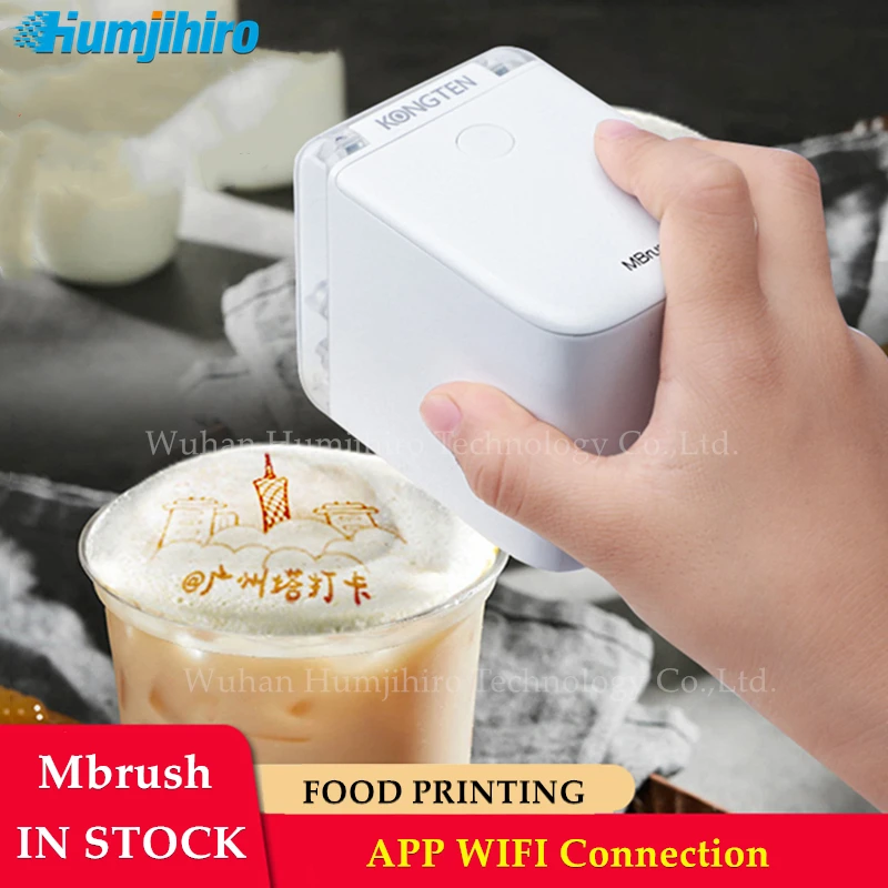 Mbrush Coffee Printer Food Mobile Color Mini Handheld Inkjet Edible Ink Printing WIFI PrinCube | Компьютеры и офис
