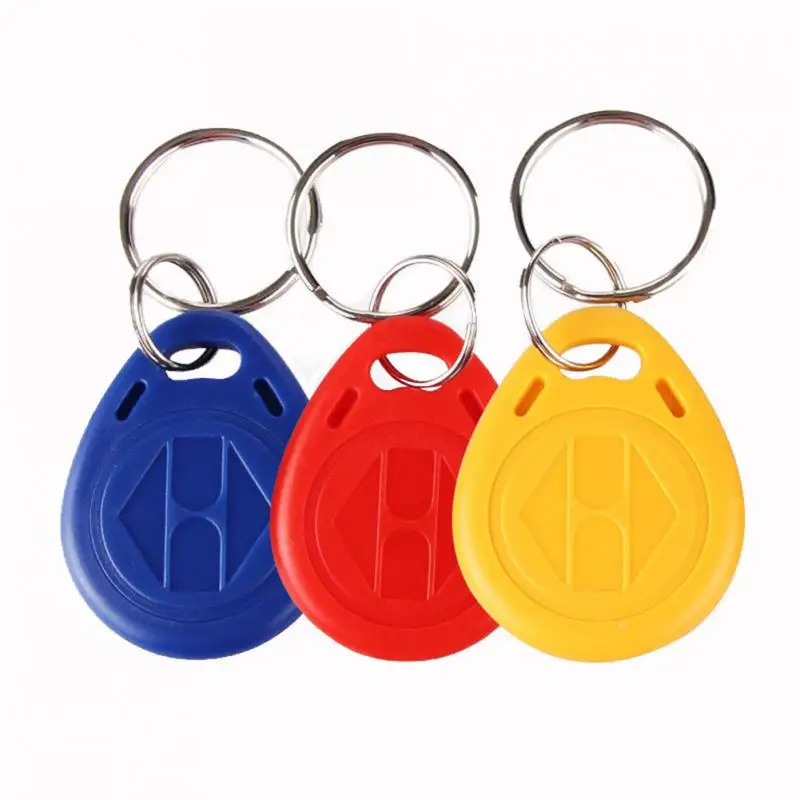 

5pcs T5577 125khz Copy Rewritable Writable Rewrite Keyfobs RFID Tag Key Ring Card Proximity Token Badge Duplicate 5200 Copy Card