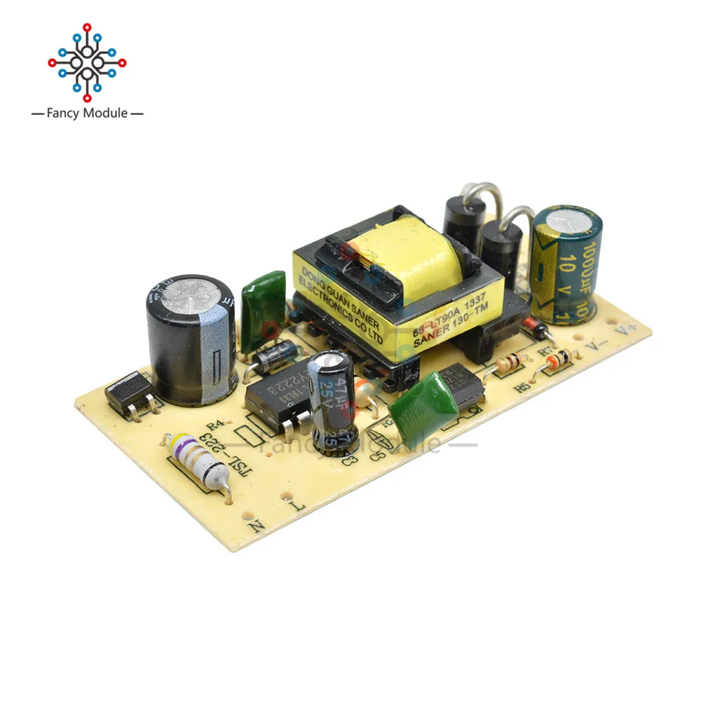 Diymore AC-DC 100 V-240 V 5V 2.5A переключение Питание модуль постоянного тока Напряжение регулятор несмонтированная плата зарядного устройства с ремонт 2500MA импульсивный источник питания 110V 220V