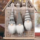 Рождественский гном, безликая кукла, украшение на Рождество Рождественские украшения для дома, Рождество, Новый год #20