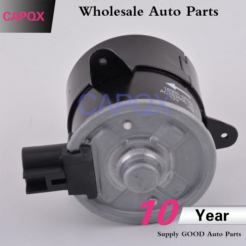 CAPQX Auto Электрический вентилятор для охлаждения радиатора Motor OEM:16363 0P050 REIZ 3GRFE 2005 2006