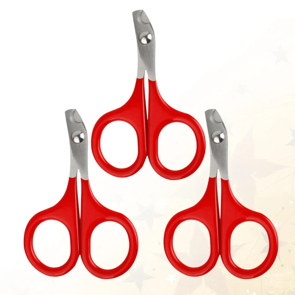 3 шт. ножницы из нержавеющей стали для кошек и домашних животных стрижки ног собак