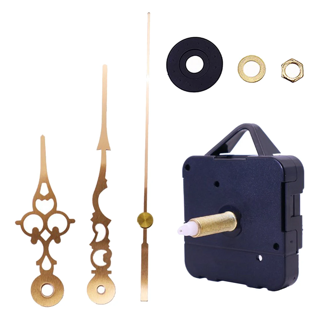 

Quartz Clock Movement Replacement Repair Parts Battery Operated, Shaft Length