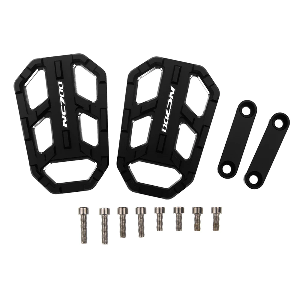 

Для NC700 NC700S NC700X 2012-2019 16 17 18 аксессуары для мотоциклов заготовка широкая подставка педали подставка широкая подставка