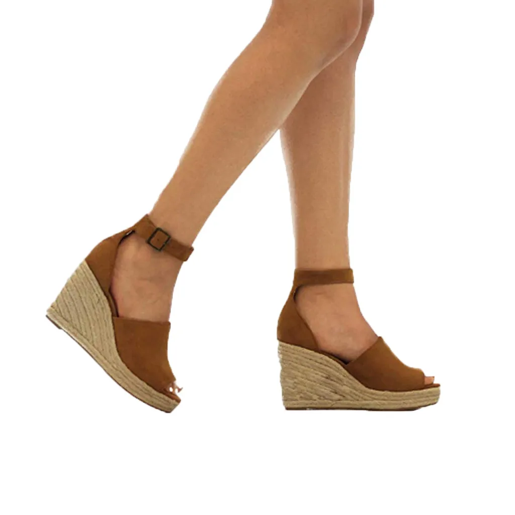 

Sandals Summer Wedges Women's Sandals Platform Lace Belt Bow Flip Flops open toe high-heeled Women shoes Female #4