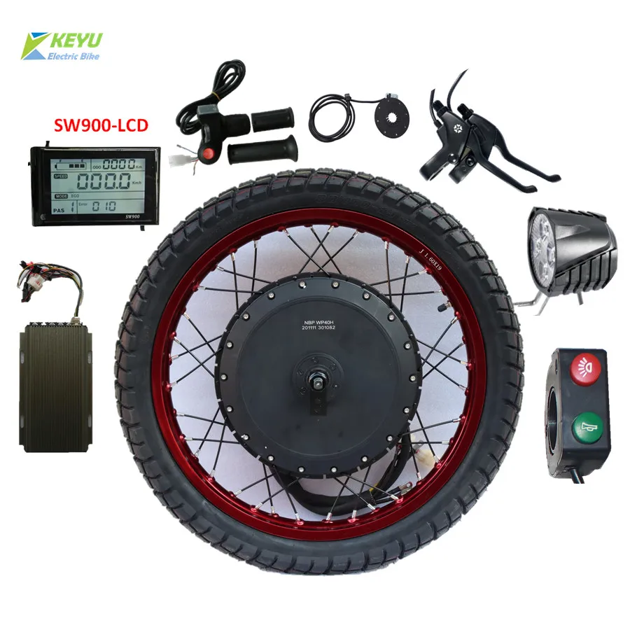 baratas Novo 20 24 26 27.5 28 29 Polegada 700c E Kit De Conversão Bicicleta 36v 250w Hub Motor Dianteiro Traseiro Roda Kit B0sch Ebike Bateria