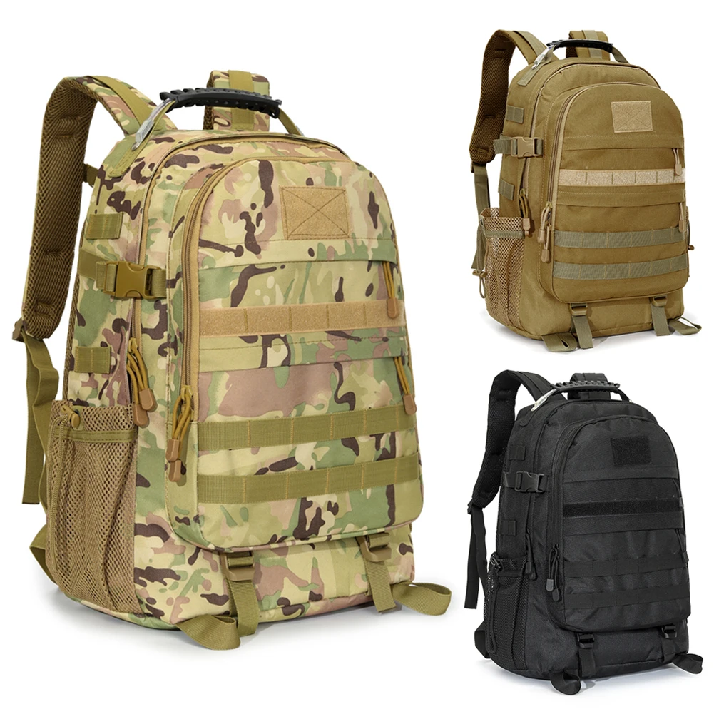 

3D Backpack 40L Large Capacity 3D Outdoor Sports Backpacks Breathable Nylon Climbing Camping Hiking Travel Rucksack