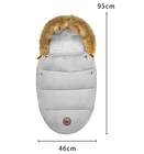 Конверт для детской коляски, спальный мешок, зимние ветрозащитные и теплые носки, детский спальный мешок