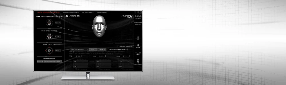 Игровая гарнитура kingston HyperX Cloud Orbit S 3D audio technology электронная Спортивная гарнитура с ультраточной локализацией звука для ПК