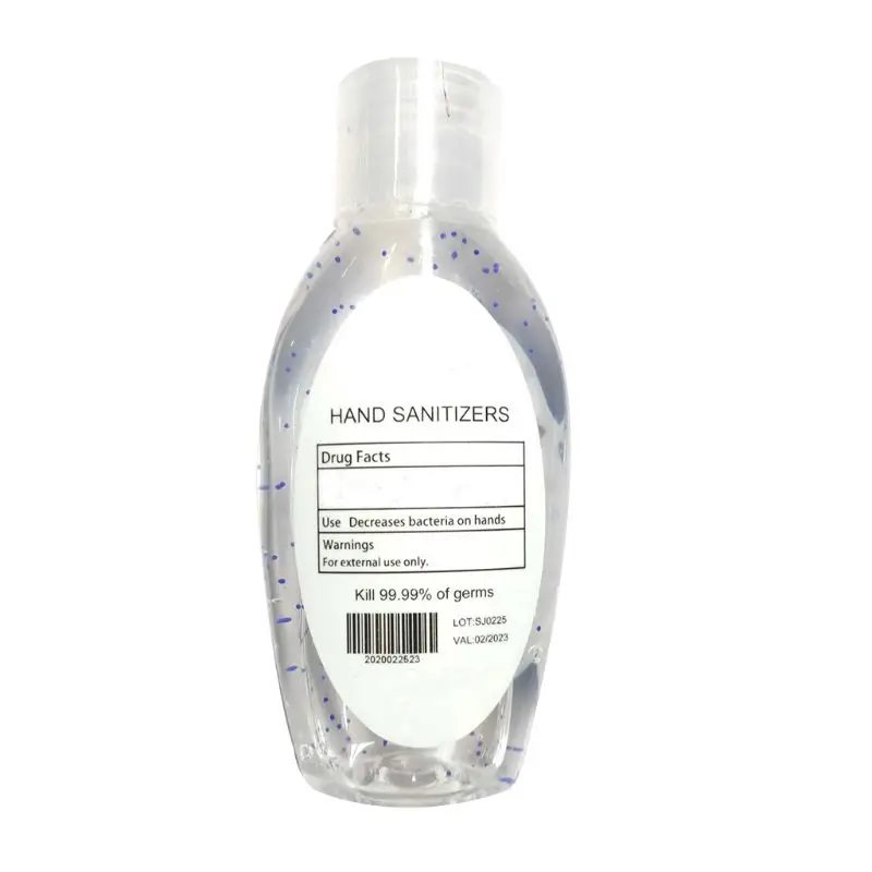 60ml Travel Portable Mini Hand Sanitizer Anti-Bacteria Moisturizing Fruit-Scented Disposable No Clean Waterless Clear Bottle Sha | Красота и