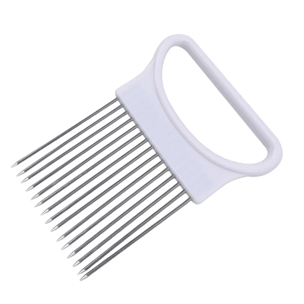 

Multifunctional Portable Vegetable Slicer Stainless Steel Onion Slicer Fruit Vegetable Slice Needle Cut Meat Tomato Potato