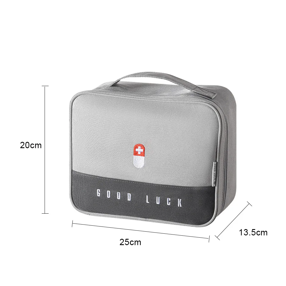 

Thickened Layered Medicine Box Large-Capacity Home Portable Waterproof Fabric Medicine Cabinet Storage Box First Aid Kit