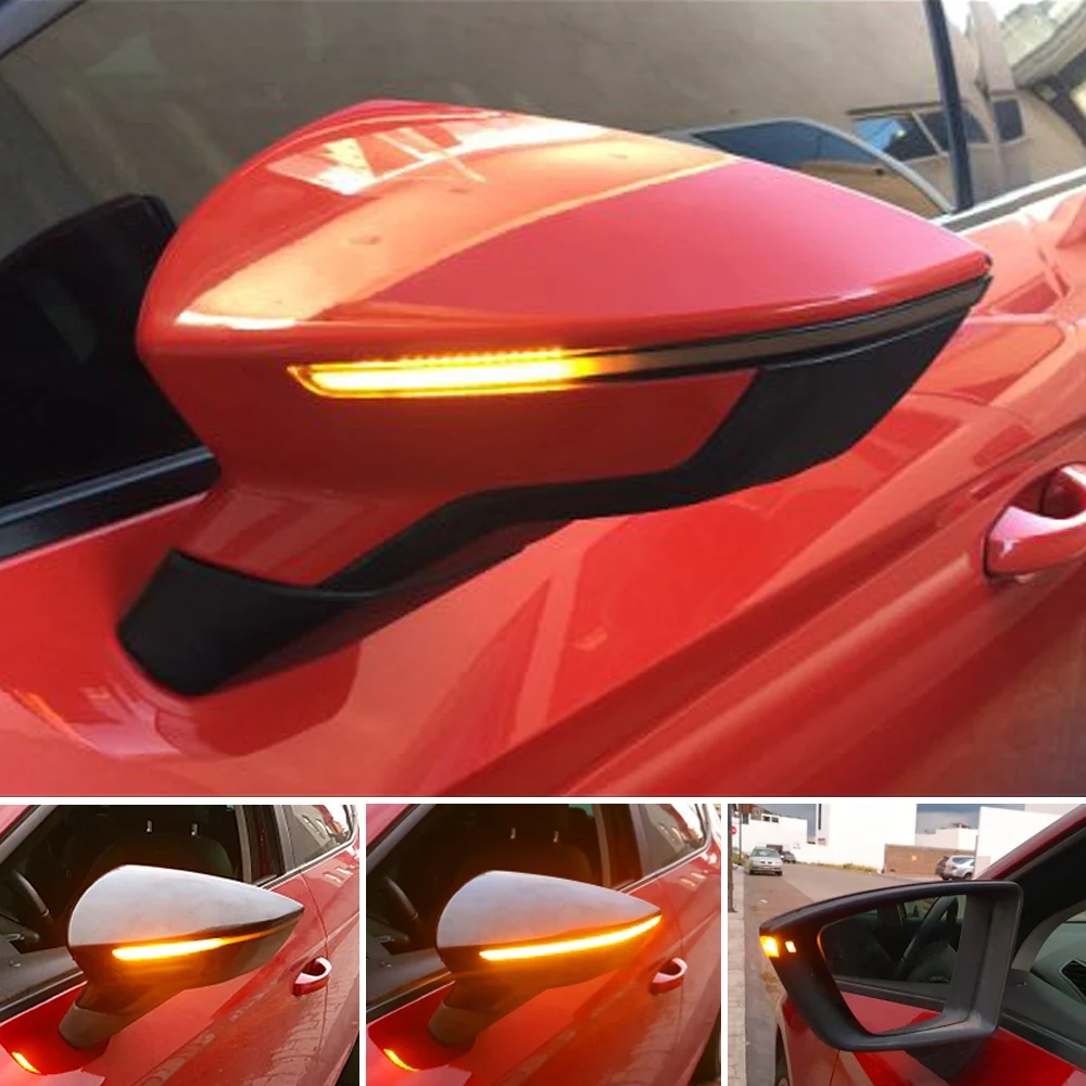 Динамический мигалка для Seat Leon III 5F ST FR Cupra Arona KJ7 светодиодный индикатор поворота