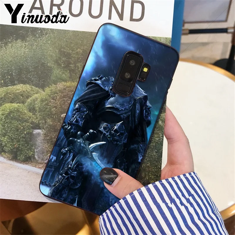Yinuoda World of Warcraft артасов Сильвана протектор чехол для samsung S9 S9 плюс S10 S6 S6edge S10plus S7 S7edge S8 S8plus