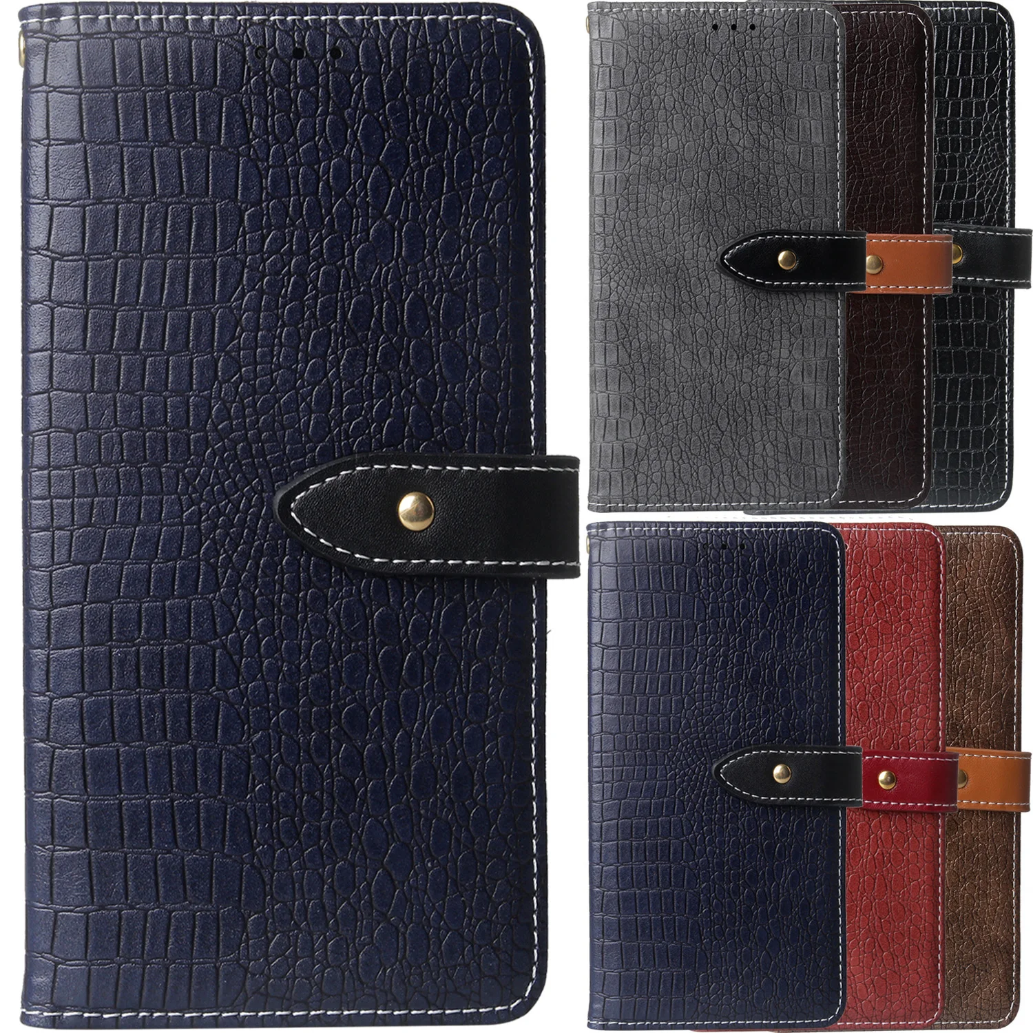 Кожаный чехол бумажник с отделением для карт Сумки Чехол Для Doogee X95 N20 (Y9 плюс) X90 X90L