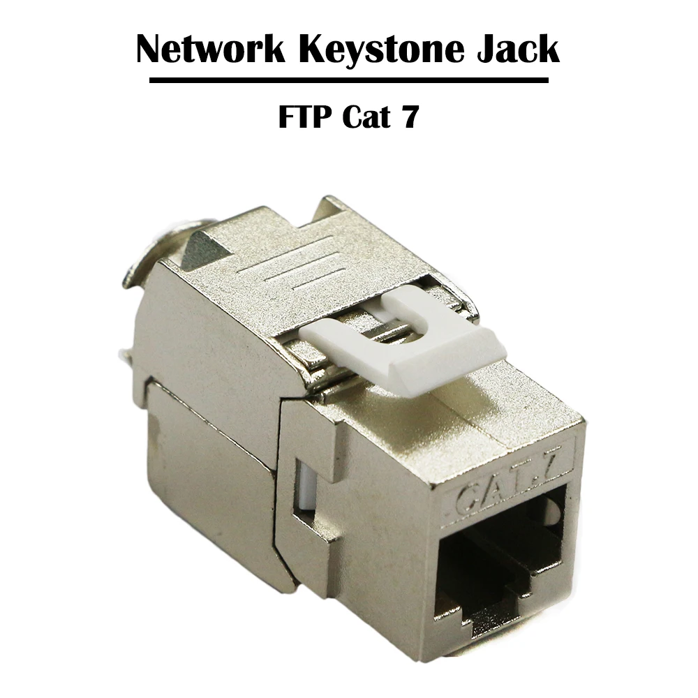 1/2 шт. FTP/STP Cat 6A/Cat 7 Keystone Jack Network RJ 45 Port Fluke тестер инструменты для патч панели