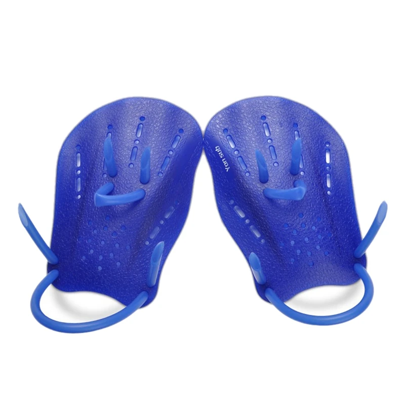 Yon sub синие перчатки для плавания взрослых детские плаванья на ладони фристайл