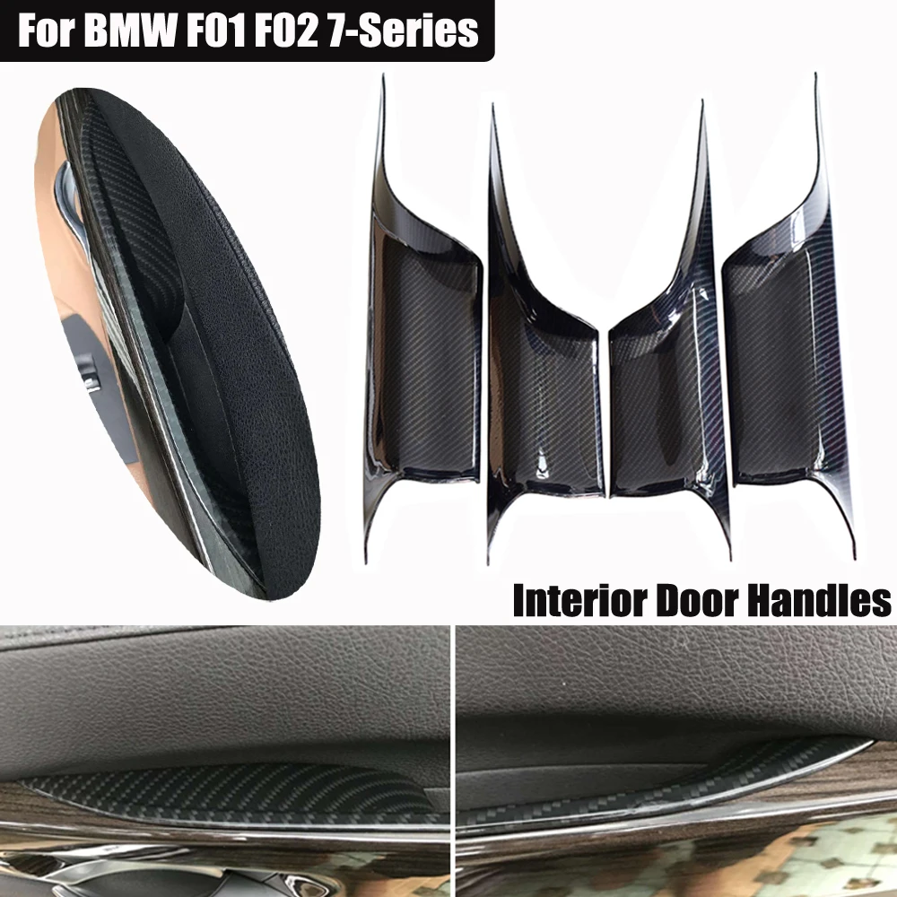 

Inner door handles LHD RHD For BMW F01 F02 7 Series auto door interior left right door handle door panel inner handle