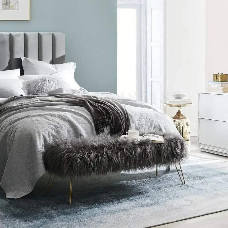 Табурет для кровати роскошная подсветка спальни дивана бара гардеробной