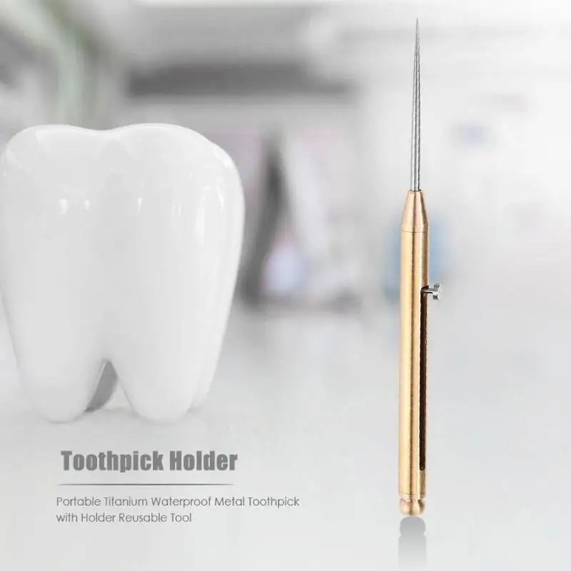 Держатель Для Зубочисток с пружинным нажимом для использования вне