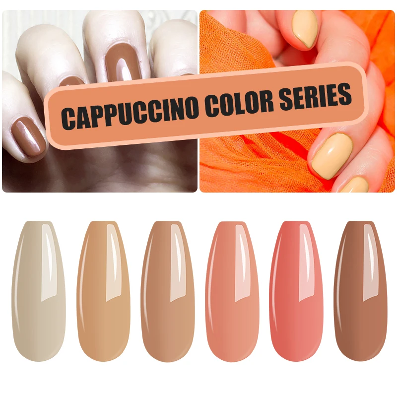 

Гель-лак MIZHSE для наращивания ногтей, 7 мл, 6 цветов