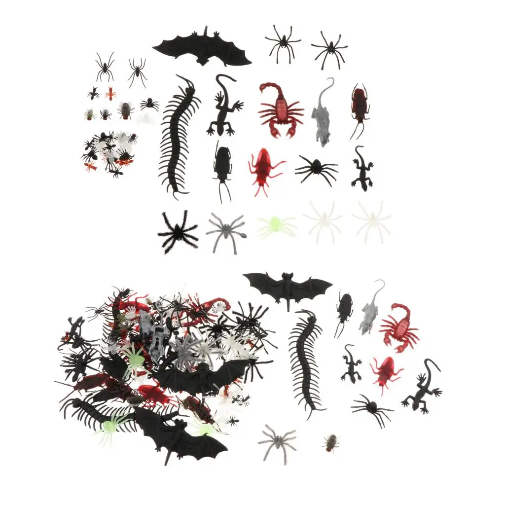 Пластиковые насекомые в виде насекомых 44/150 шт. | Игрушки и хобби