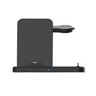 Беспроводное зарядное устройство для часов Samsung Galaxy Watch 3 Watch Active 12, наушники для телефона, зарядная док-станция, умные часы 3 в 1, зарядное устройство W3JD