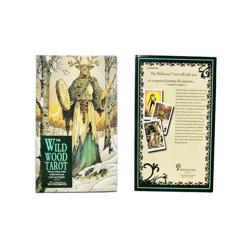 Природа карты Таро таинственный животного игральные игра для вечерние семейная