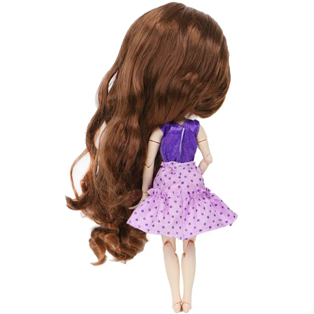 Один комплект фиолетового платья Повседневная одежда юбка вечерние милые