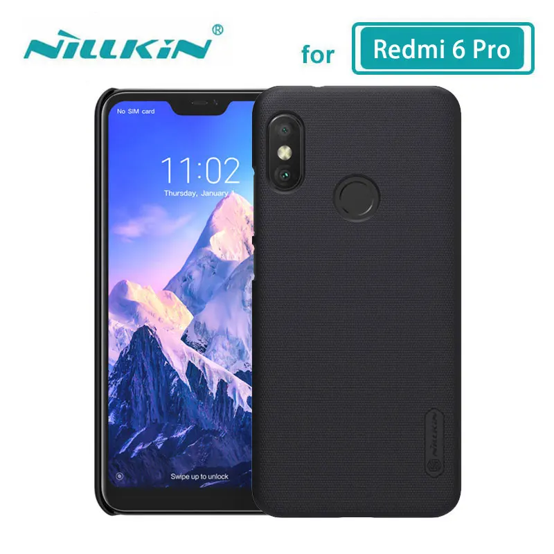 Redmi 8A Чехол Nillkin матовый защитный жесткий накладка чехол для Xiaomi Redmi 6A 6 Pro 7 7A 8A