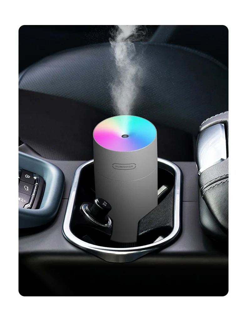 

Portable Humidifier USB Ultrasonic Dazzle Cup Aroma Diffuser Cool Mist Maker Air Humidifier Purifier with Romantic Light 2020