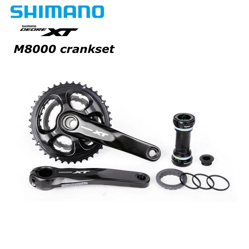 Shimano DEORE XT M8000 Crankset suit FC-M8000 with BB MT-800 11Speed mountain bikes 1*11S 32T/34T 170mm | Спорт и развлечения
