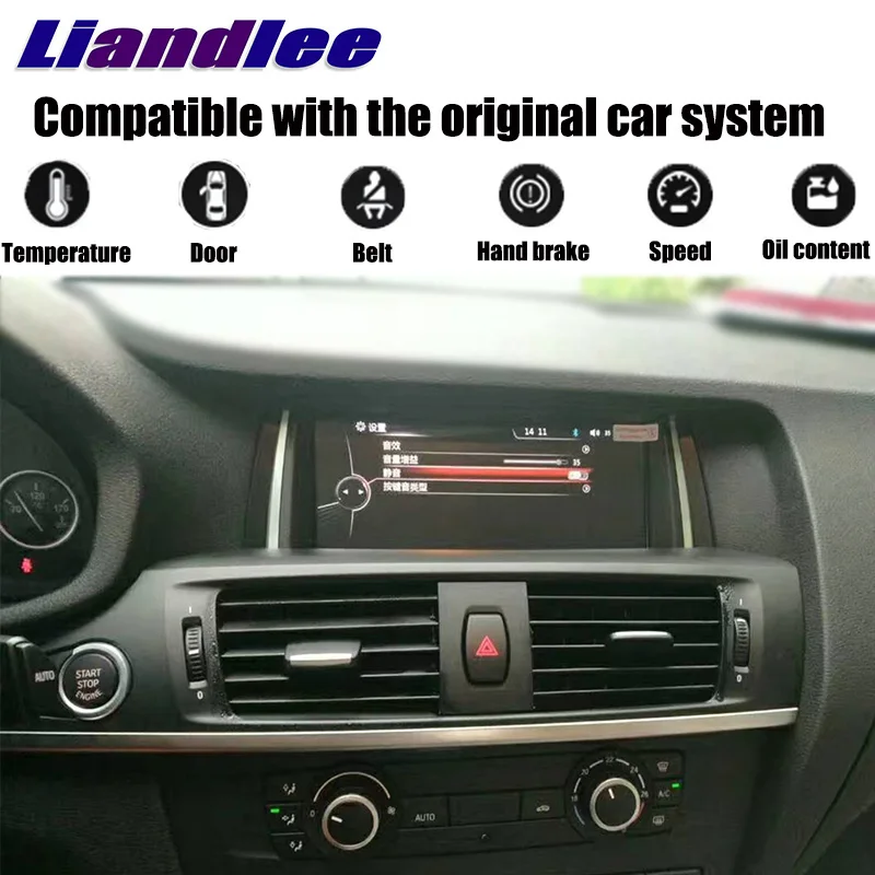 Liandlee автомобильный мультимедийный плеер NAVI для BMW X3 F25 2010 ~ 2017 CIC NBT радиоприемник
