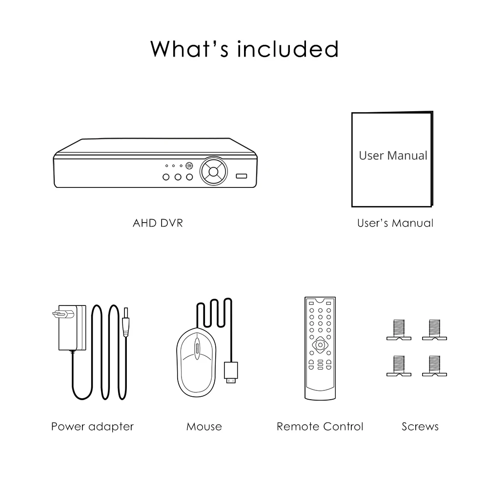 Hiseeu16CH 5в1 AHD DVR для CVBS TVI аналоговая IP камера CCTV NVR P2P Облако H.264 VGA HDMI система