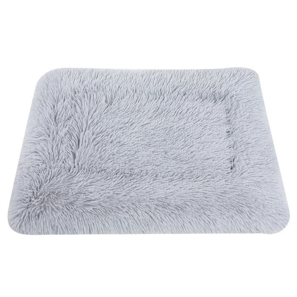 

Pet Bed Blankets Soft Warm Plush Mat Dog Sleeping Pad Cat Nest Non-Slip Breathable Washable Cushion Dual Use Dog Accessories