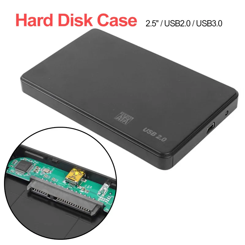 Корпус жесткого диска 2 5 дюйма USB 3 0 SATA ssd hdd Plug and Play поддержка передачи ТБ UASP