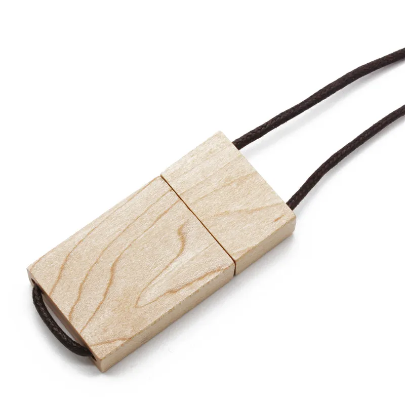JASTER заказной бамбуковый usb 2,0 флэш-накопитель 16gb деревянная usb флэш-карта памяти персональный DIY логотип(более 10 шт плата за логотип - Цвет: Maple wood