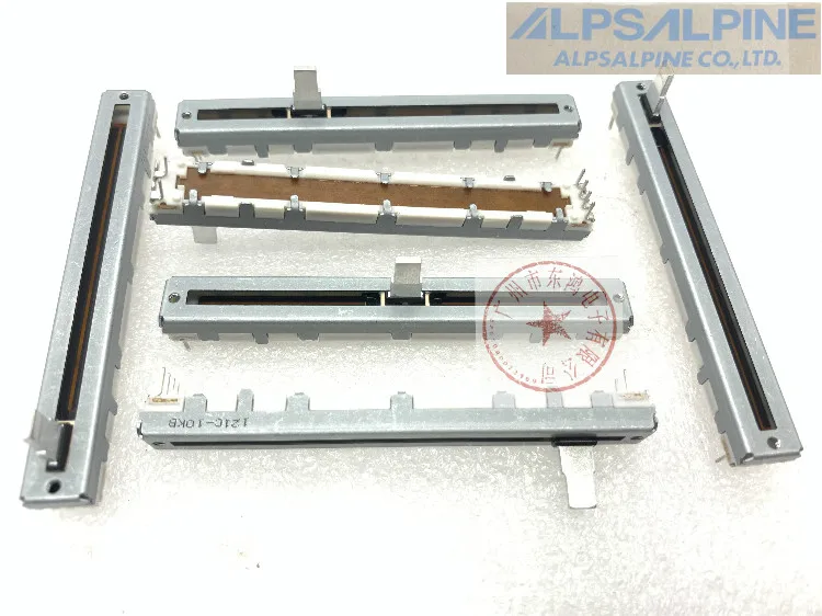 

Прямой слайдовый потенциометр Alps Yamaha, 7,5 см, одинарный b10k, длина вала 10mmrs6011y19004