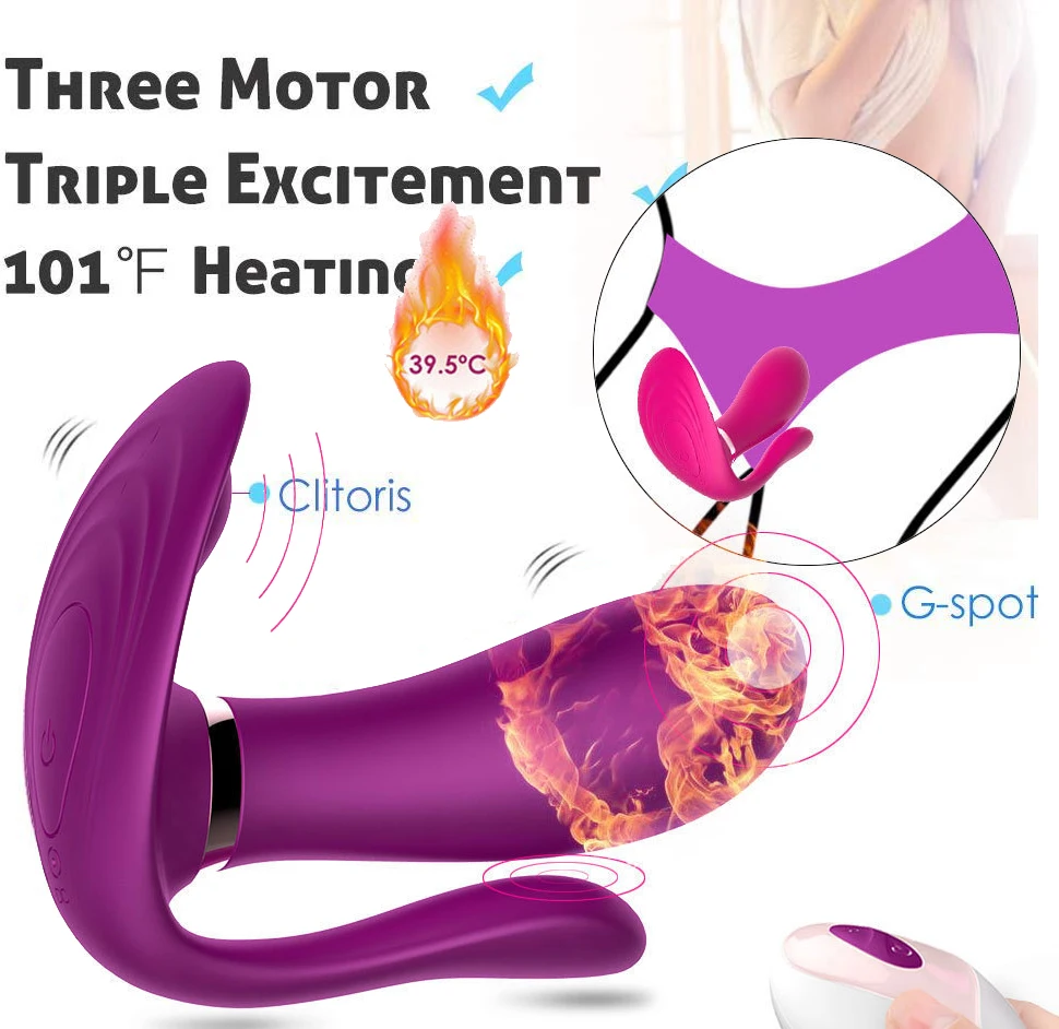 Трусики HIMALL 9 скоростей интеллектуальное нагревание вибрирующие трусики