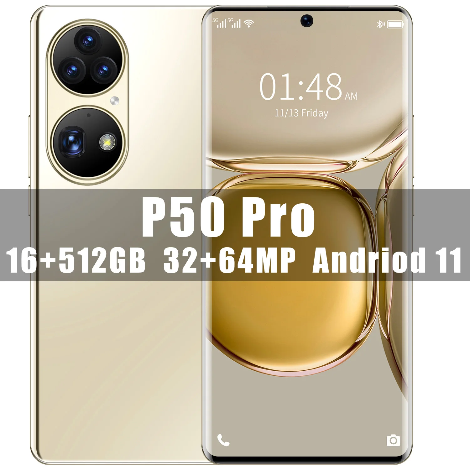 

Global Version 7.3 Inch Andriod 11.0 Smartphones 8000mAh Face Unlock 5G Network 32+64MP Deca Core 1440*3200 Mobile Cell Phones