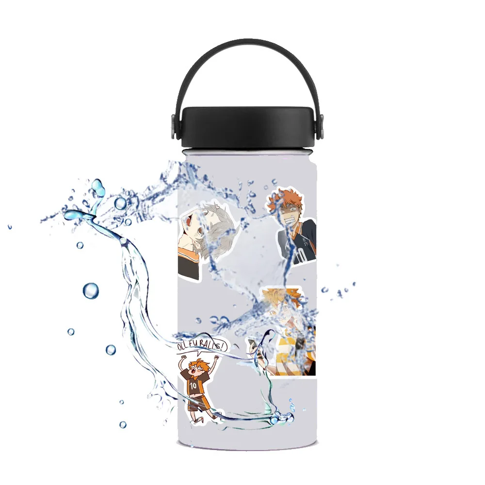 

New 52PCS Haikyuu!! Anime Graffiti Sticker For Luggage Motorcycle Skateboard Luggage Laptop Waterproof Sticker Gift Anime Toy