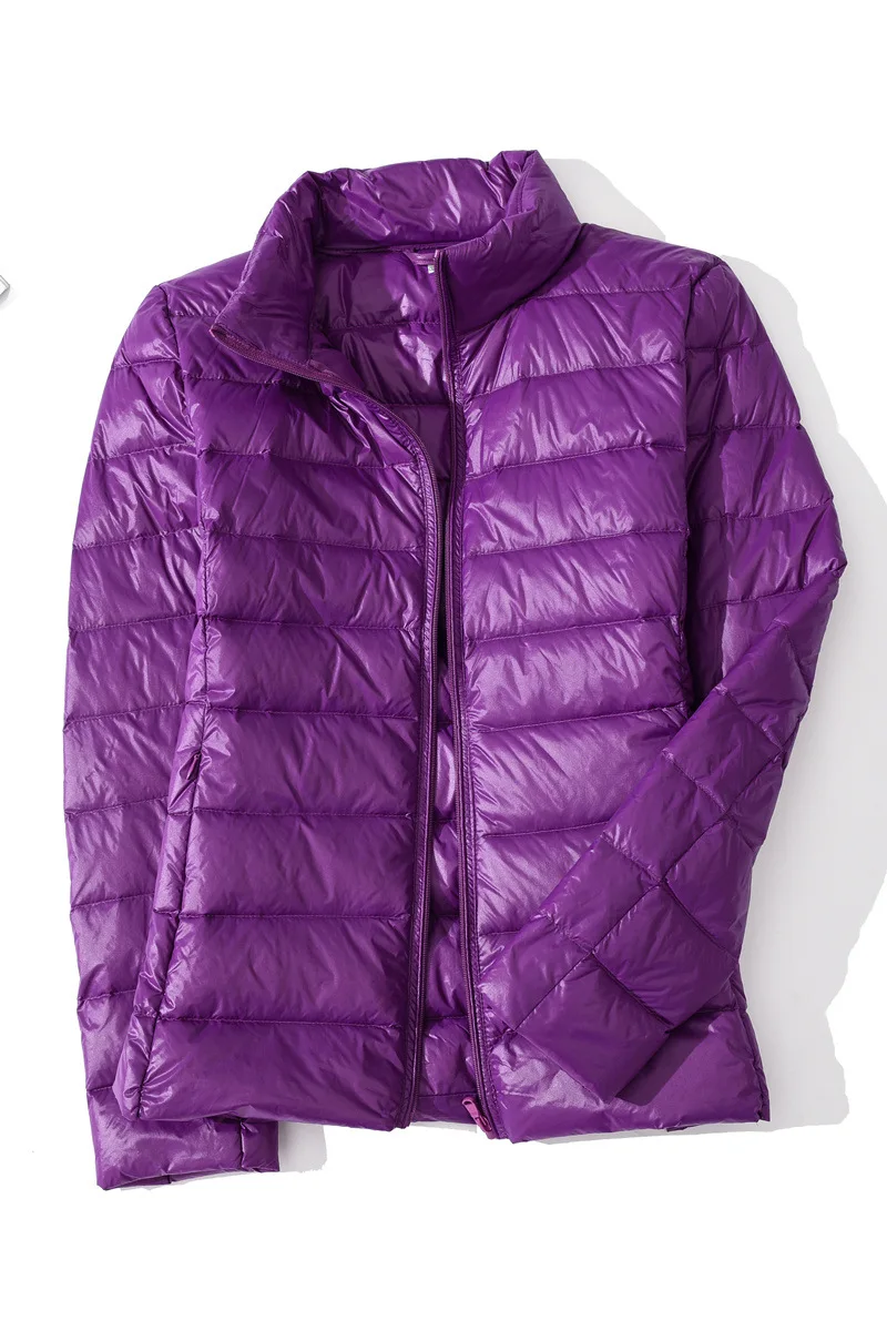 Женские пуховики большие размеры легкие женская зимняя одежда с капюшоном