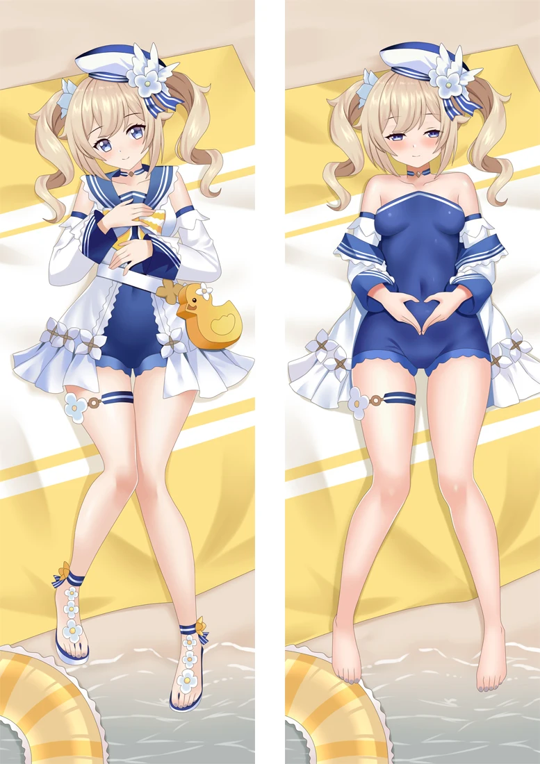 

Genshin Impact Pillow Cover Double-sided Barbara Dakimakura Otaku Bedding Pillow Case Hugging Fullbody Pillowcase For Bedroom