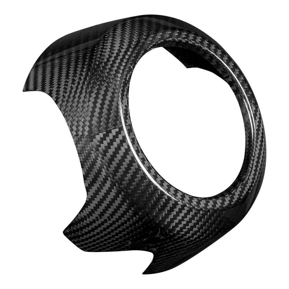

1PC Carbon Fiber Steering Wheel Airbag Cover Decoration Sticker Car Interior Accessories For MINI COOPER F54 F55 F56 F57 F60