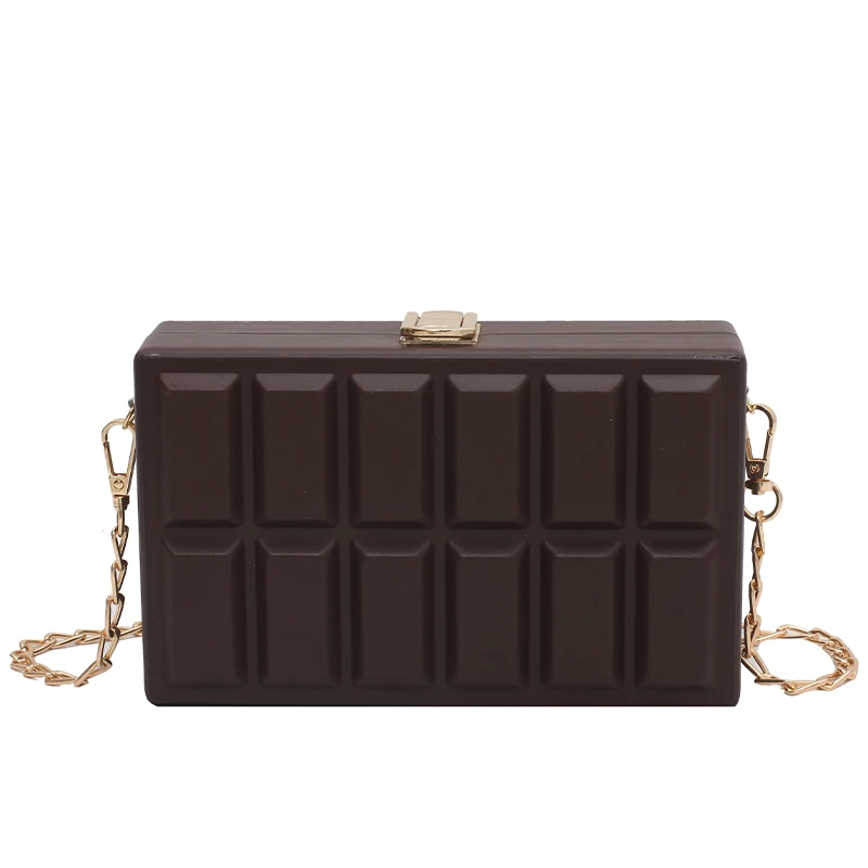 

2021 Mini bag Square Box Fashion New High-quality PU Leather Women's Designer Handbag Chain Shoulder Messenger Bag Phone Purses